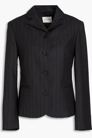 Loulou Studio Furo pinstriped wool-twill blazer - - XS