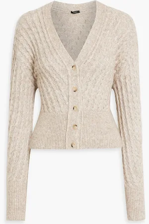 Joseph Cable-knit cardigan - Neutral - L