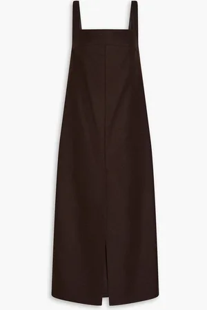 Loulou Studio Wool-blend midi dress - Brown - M