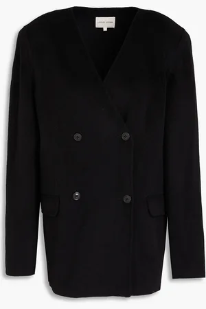 Loulou Studio Mova double-breasted wool and cashmere-blend blazer - - L