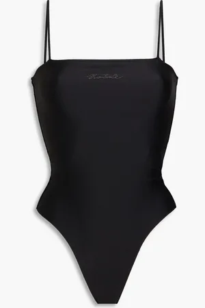 ROTATE Embellished stretch-jersey bodysuit - - DE 32