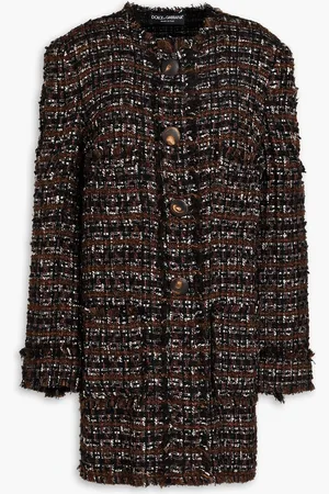Dolce & Gabbana Tweed coat - - IT 38