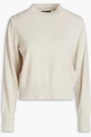 N.PEAL Mélange cashmere sweater - Gray - M