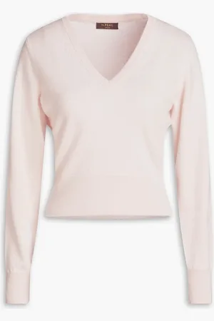 N.PEAL Cashmere sweater - Pink - XL