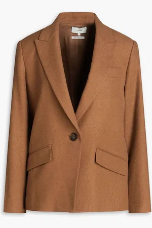 Vince Twill blazer - Brown - US 4