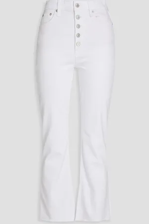 RAG&BONE Casey high-rise kick-flare jeans - - 24