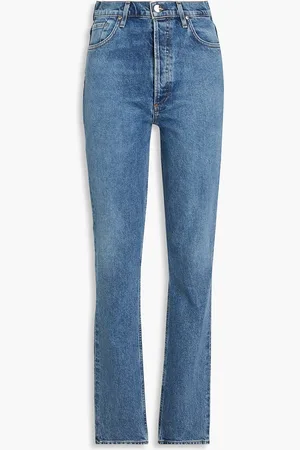 Goldsign Lawler faded high-rise skinny jeans - Blue - 23