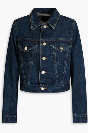 Goldsign Tagore cropped denim jacket - Blue - M