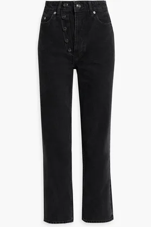 Ganni Figni high-rise straight-leg jeans - - 32W-32L