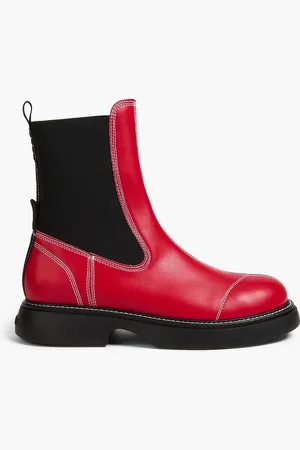 Ganni Faux leather Chelsea boots - - EU 42