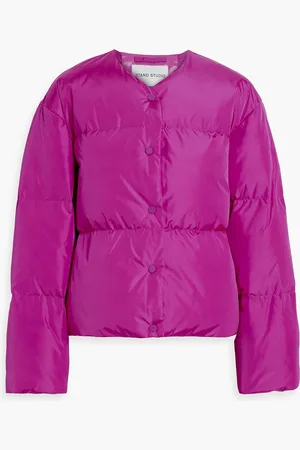 Stand Studio Tracy quilted shell down jacket - Purple - FR 38