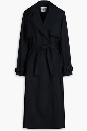 Claudie Pierlot Twill trench coat - Blue - FR 34