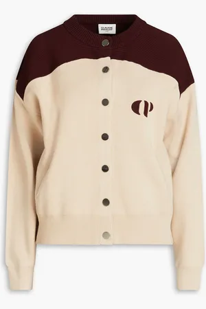 Claudie Pierlot Embroidered knitted cardigan - Neutral - 3