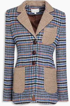 Cara Cara Ross printed flannel blazer - - US 2