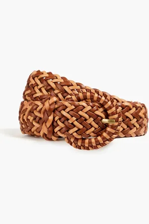 ZIMMERMANN Braided leather belt - - S/M