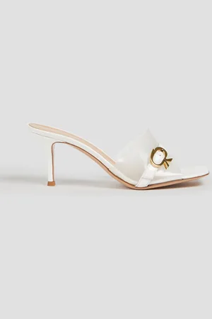 Gianvito Rossi Essen embellished PVC mules - - EU 36.5