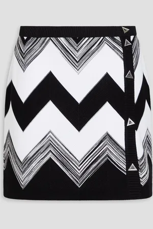 Missoni Cotton-blend crochet-knit mini skirt - - IT 36