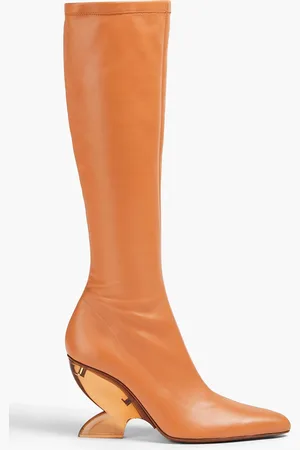 ZIMMERMANN Leather knee boots - Brown - EU 36