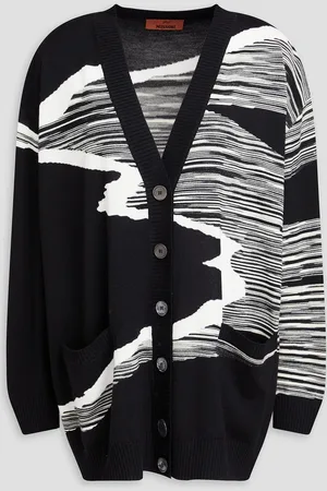 Missoni Space-dyed intarsia wool cardigan - - IT 40