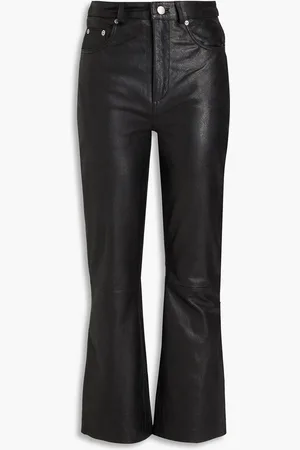 Muubaa Leather flared pants - - UK 16