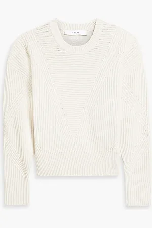 IRO Mona ribbed wool sweater - White - L