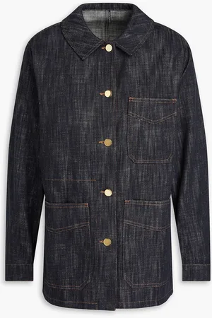 OFFICINE GENERALE Camila denim jacket - Blue - FR 40