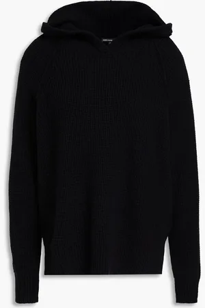James Perse Waffle-knit cotton-blend hoodie - - 0