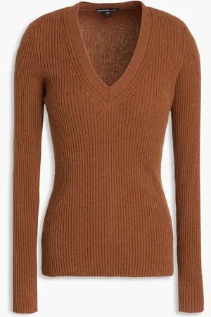James Perse Ribbed cashmere sweater - - 0