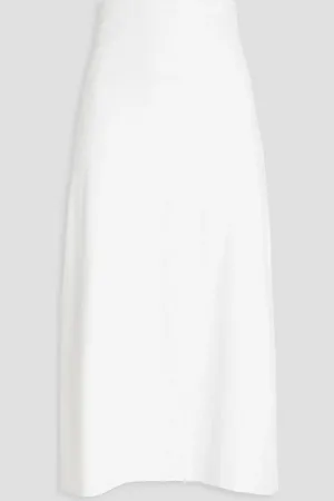 James Perse Crushed-velvet midi skirt - - 2