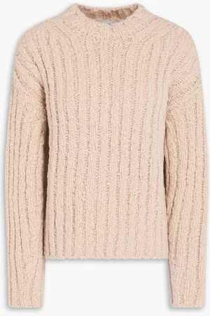 IRO Ribbed wool-blend sweater - Neutral - S