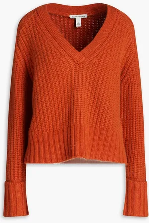 AUTUMN CASHMERE Cable-knit sweater - Brown - S