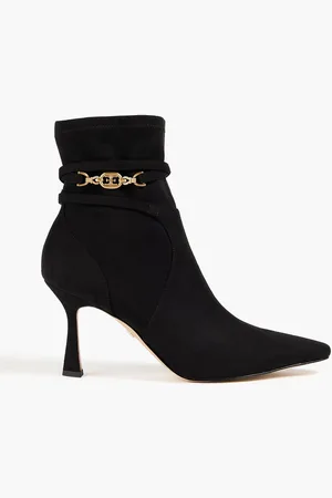 Sam Edelman Marsella embellished faux suede ankle boots - - US 11