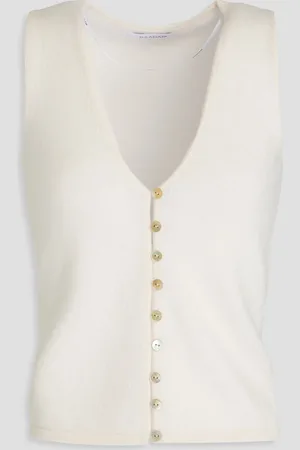 NAADAM Cashmere top - White - XL