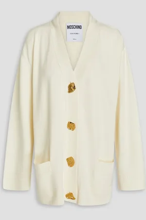 Moschino Wool cardigan - White - IT 46