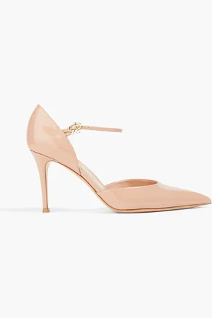 Gianvito Rossi Vernice patent-leather pumps - Pink - EU 41
