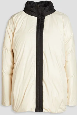 GENTRYPORTOFINO Oversized quilted shell jacket - White - IT 44