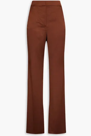 VERONICA BEARD Enrick satin flared pants - - US 6
