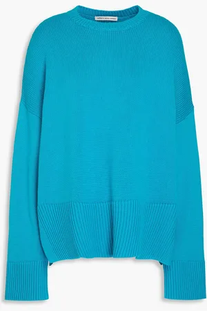 AUTUMN CASHMERE Cotton sweater - Blue - M