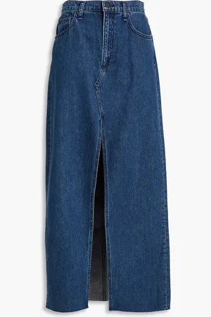 RAG&BONE Avery denim maxi skirt - Blue - 27