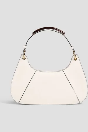Alberta Ferretti Leather shoulder bag - White - OneSize