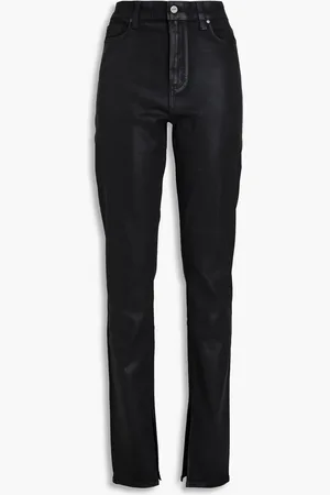 Paige Constance coated high-rise skinny jeans - - 24