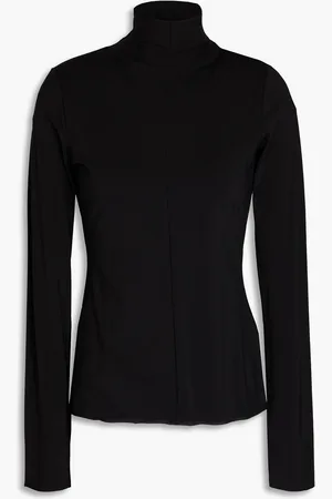 Tory Burch Stretch-jersey turtleneck top - - XXS