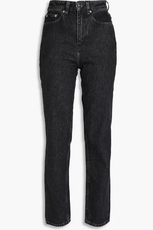 Ganni High-rise slim-leg jeans - - 31W-32L