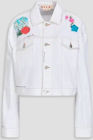 Marni Appliquéd denim jacket - - IT 40