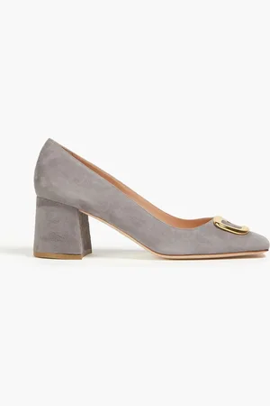 Rupert Sanderson Naxos embellished suede pumps - - EU 39.5
