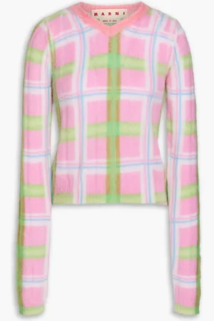 Marni Checked knitted sweater - - IT 44