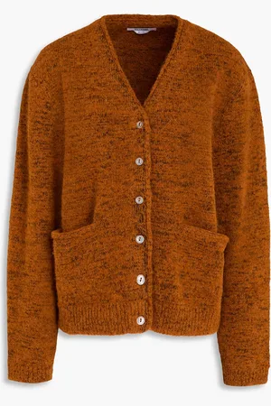 RE/DONE Marled knitted cardigan - Brown - S