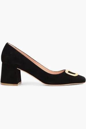 Rupert Sanderson Naxos embellished suede pumps - - EU 38