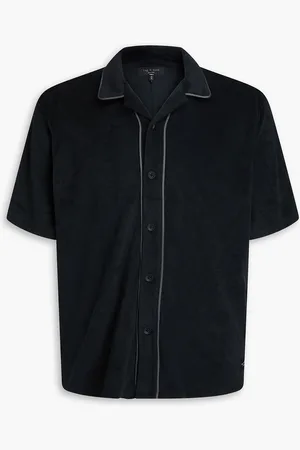 RAG&BONE Avery cotton-blend terry shirt - - M