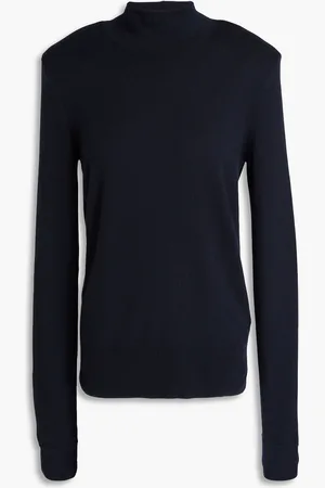 Giorgio Armani Wool turtleneck sweater - Blue - IT 44